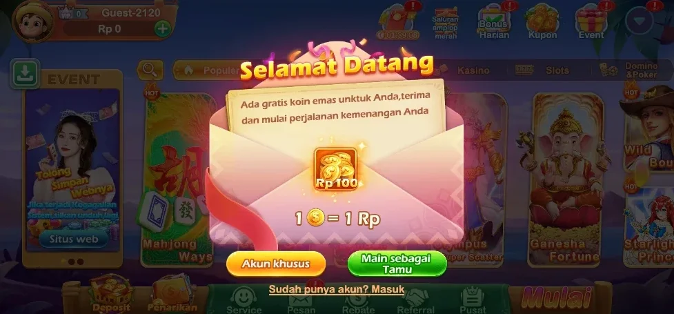 33ZK Tampilan Game Premium